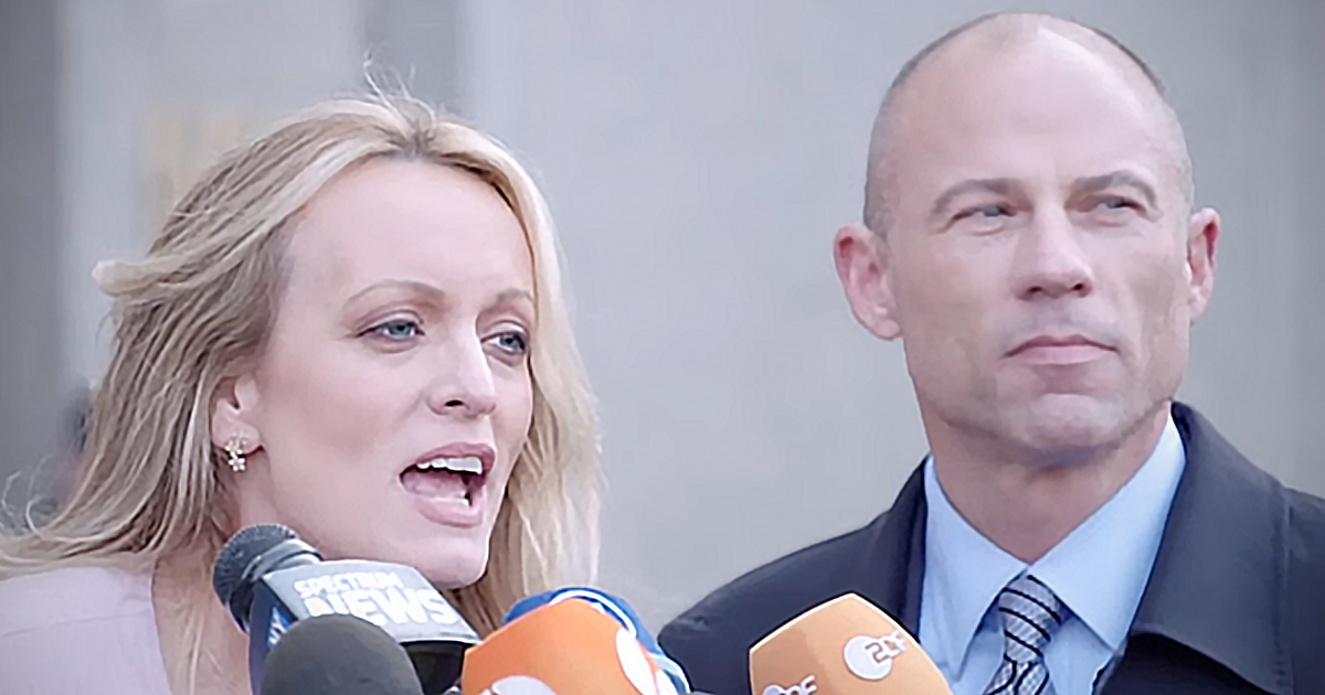 Stormy Daniels and Michael Avenatti