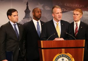 Lankford with other politicians