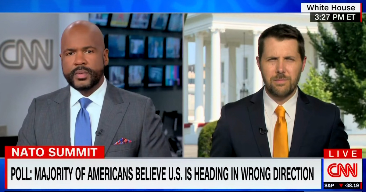 Brian Deese and CNN host