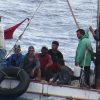 Cuban immigrants rescued by a Carnival cruise ship in 2014