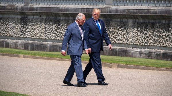 King Charles III and President Trump