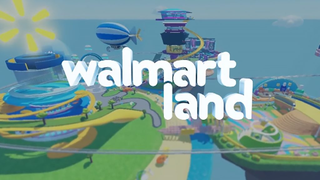 Walmart Land logo screen grab