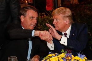 President Jair Bolsonaro and President Donald Trump in 2020