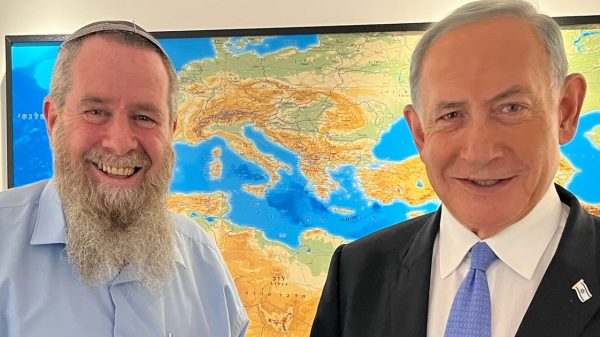 Avi Maoz and Benjamin Netanyahu