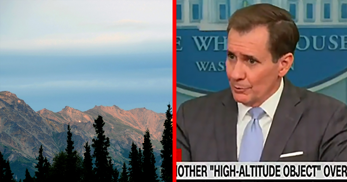 Alaskan sky and John Kirby