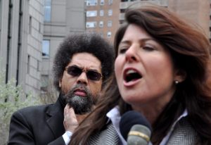 Cornell West and Naomi Wolf