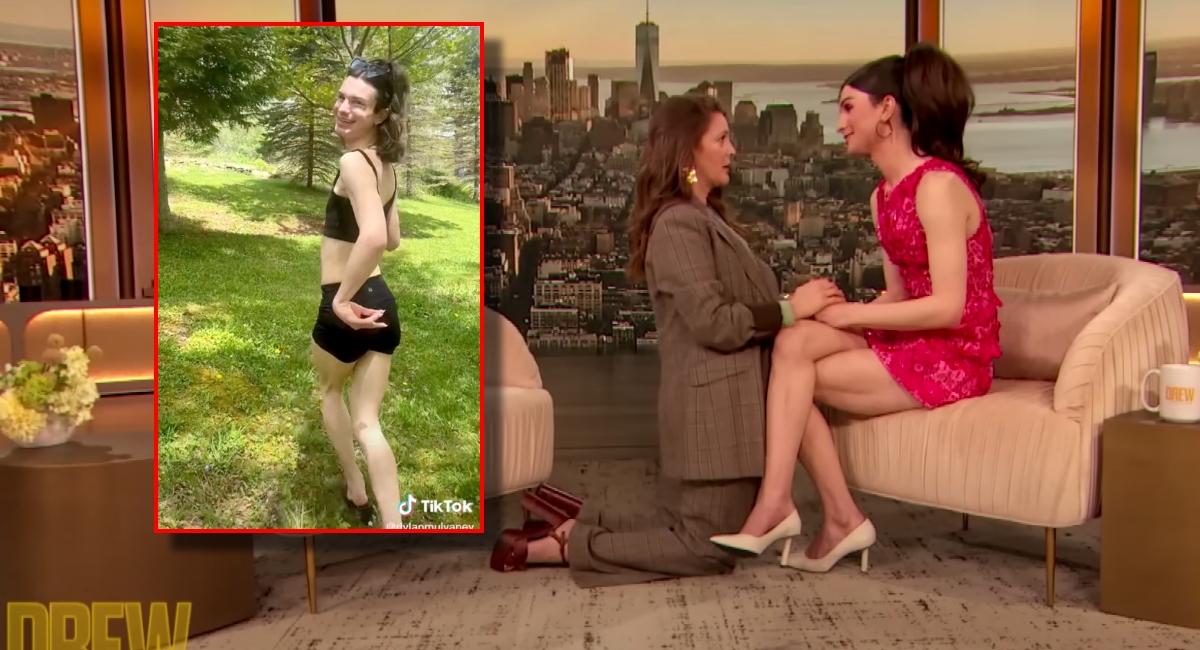 Dylan Mulvaney and Drew Barrymore