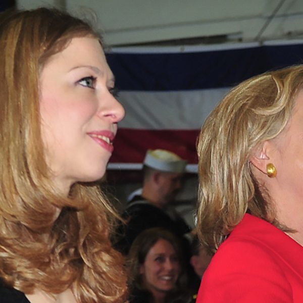 Chelsea and Hillary Clinton