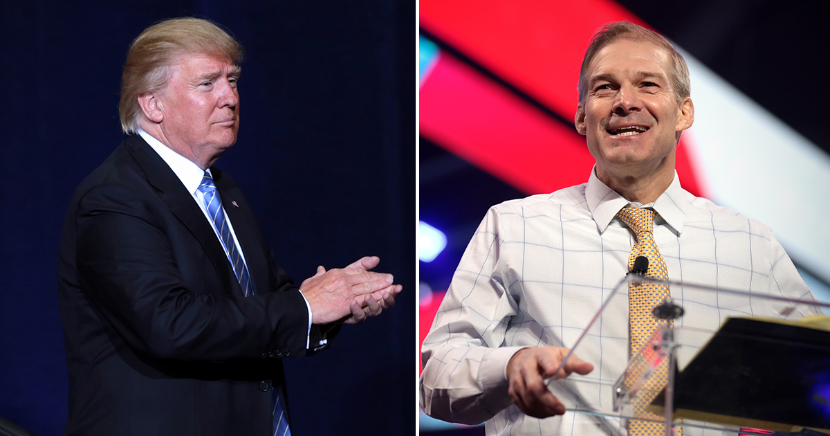 Donald Trump and Jim Jordan