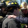 Trump meets with first responders