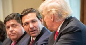 Gov. Pritzker, Gov. DeSantis, and President Trump
