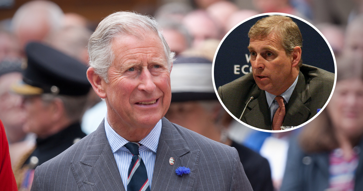 Prince Andrew and King Charles III